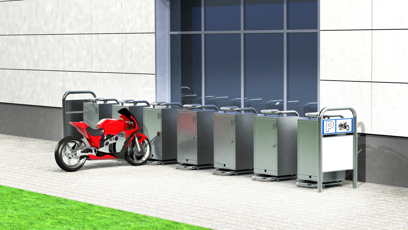 MotoPark: Safe and Convenient Motorcycle Storage